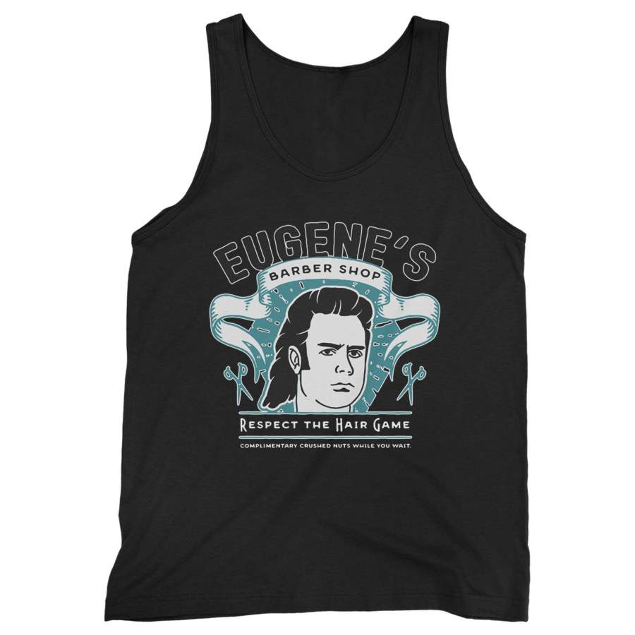 Walking Dead Eugene Respect The Hair Game Man’s Tank Top