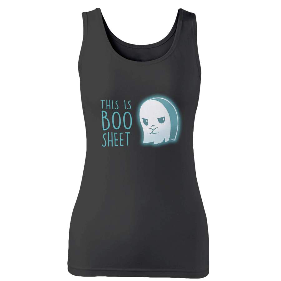 Halloween This Is Boo Sheet Woman’s Tank Top