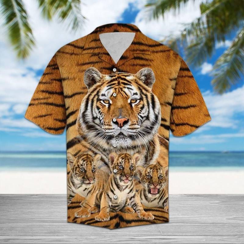 Artsyhomes [Hawaii Shirt] Tiger Great D0807