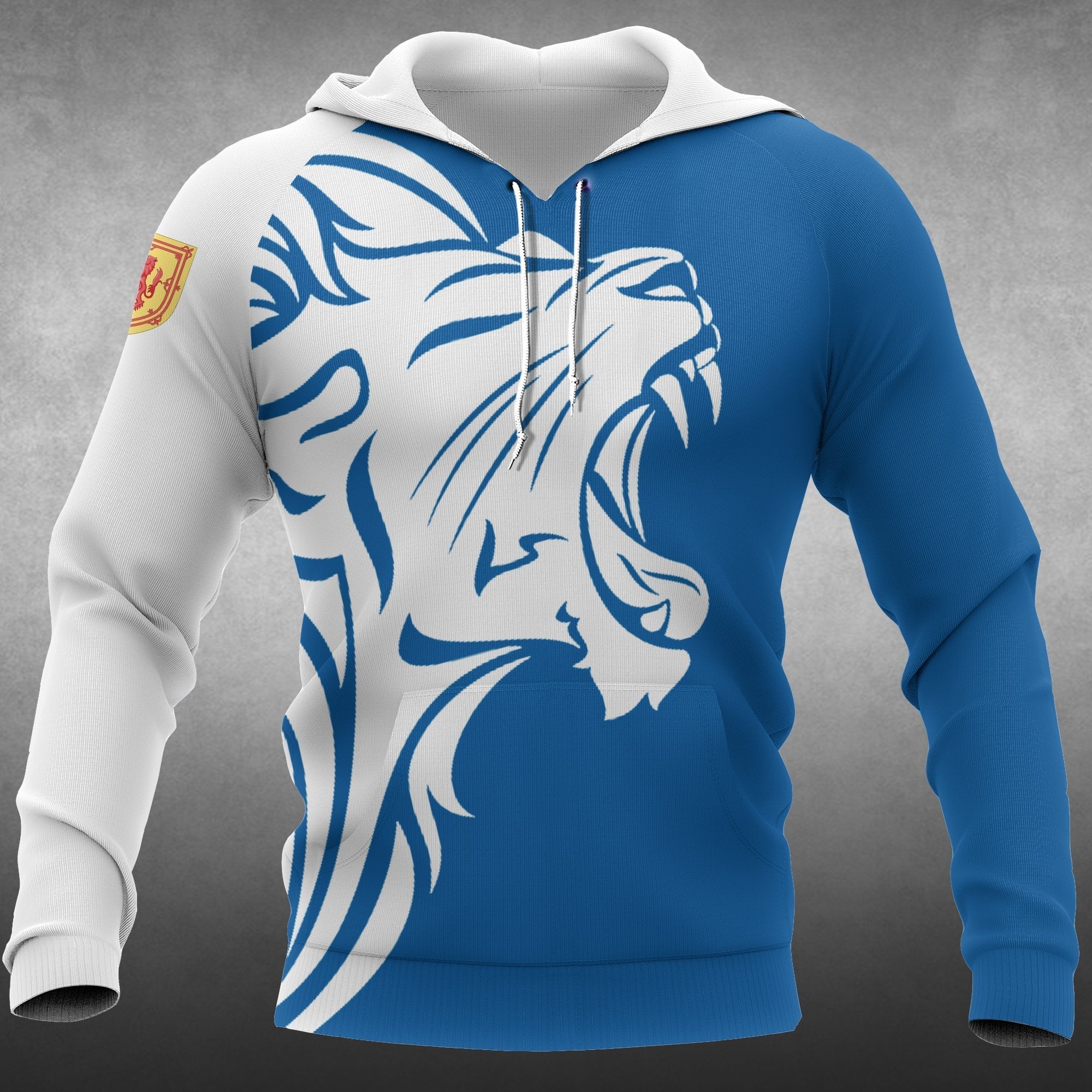 The Lion In Scotland Hoodies