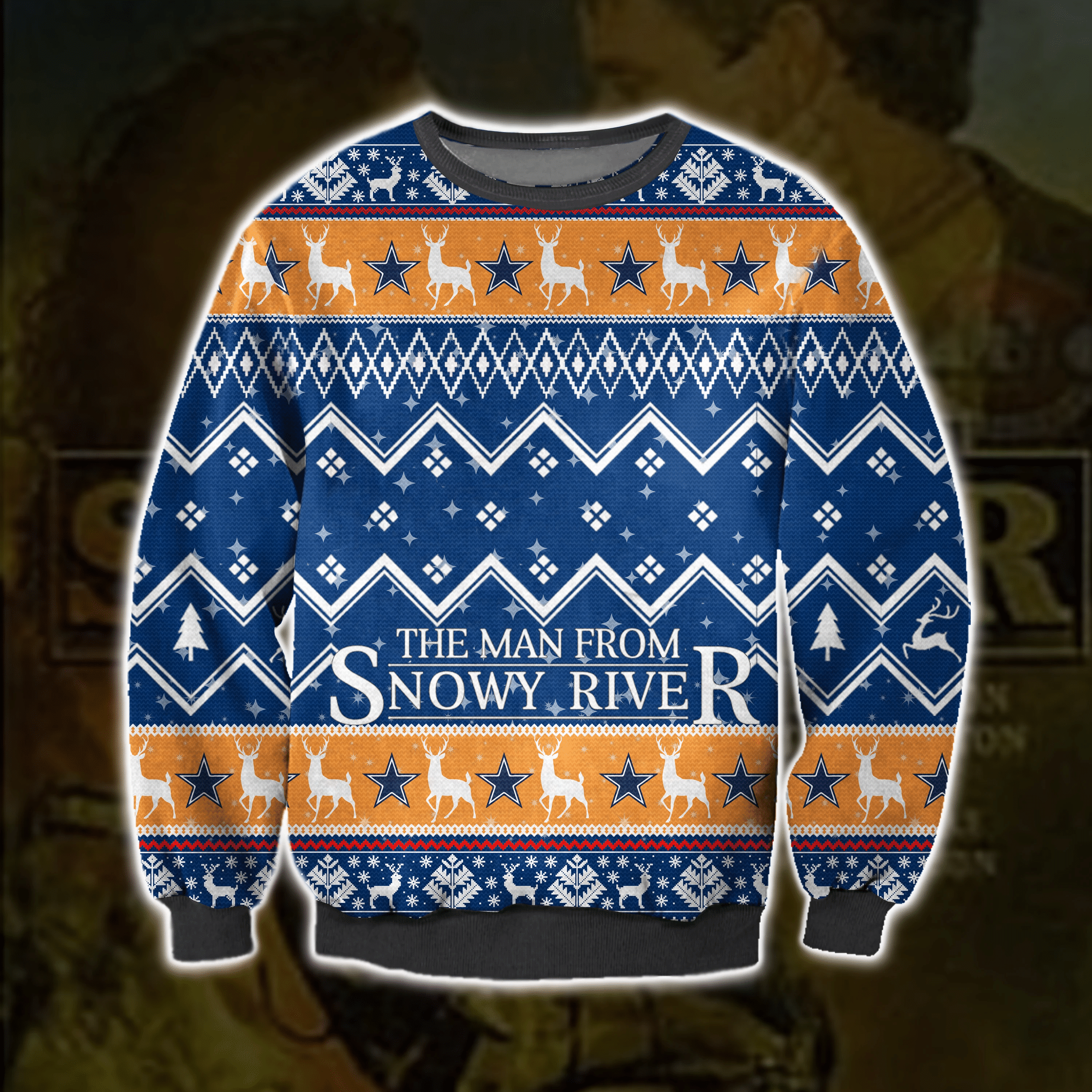 The Man From Snowy River Ugly Sweater