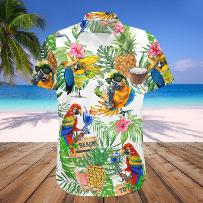 Love Parrot Hawaii Shirt For Men Women Adult Ha32329