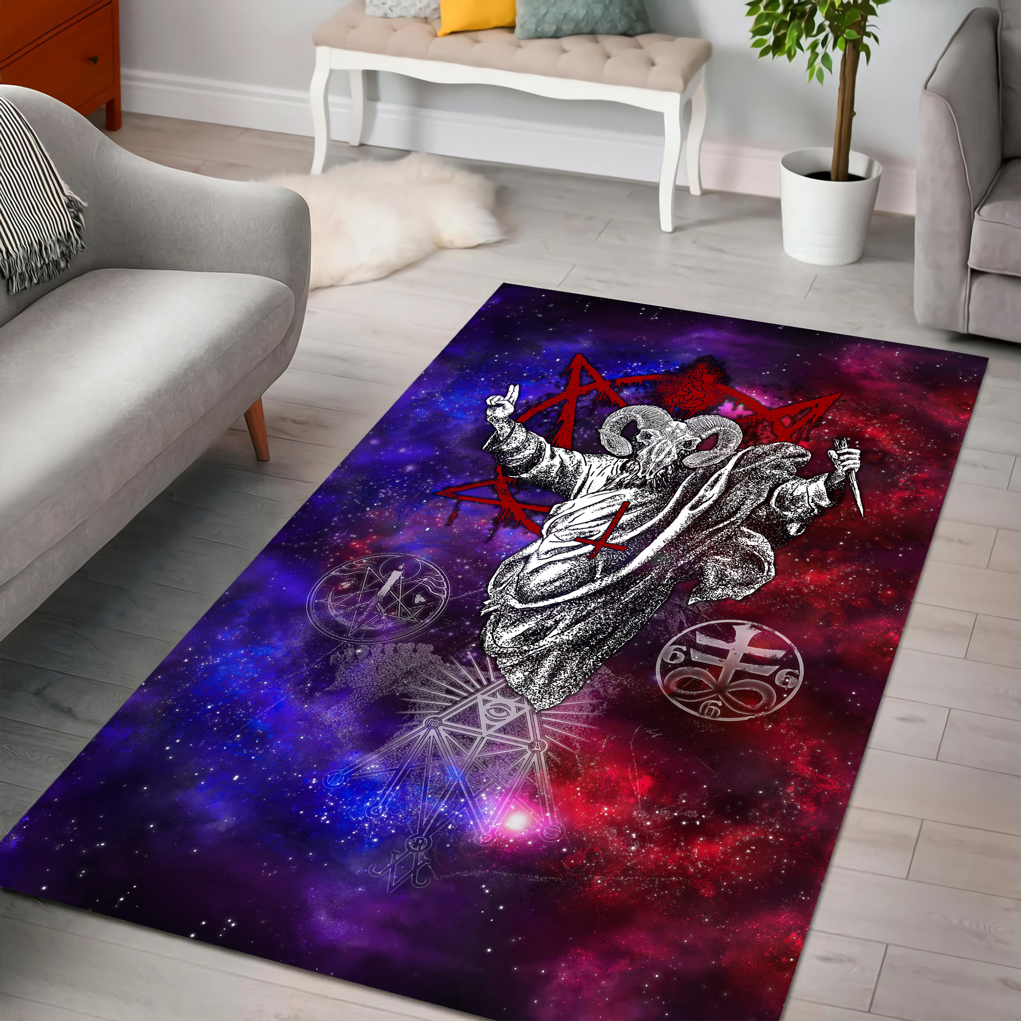 3D All Over Printed Santanic Rug XT JJ04022103