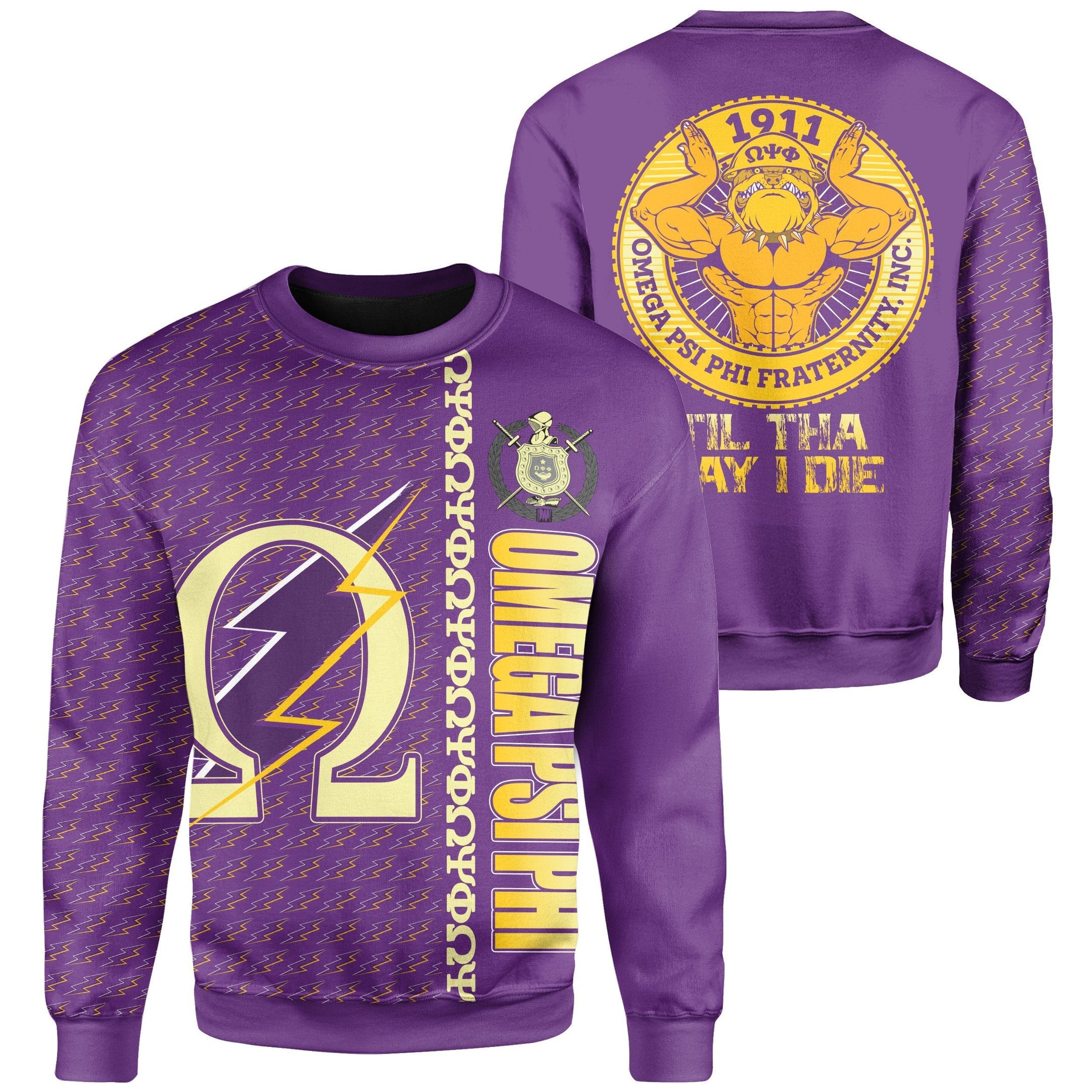 Fraternity Sweatshirt – Omega Psi Phi Fraternity Sweatshirt