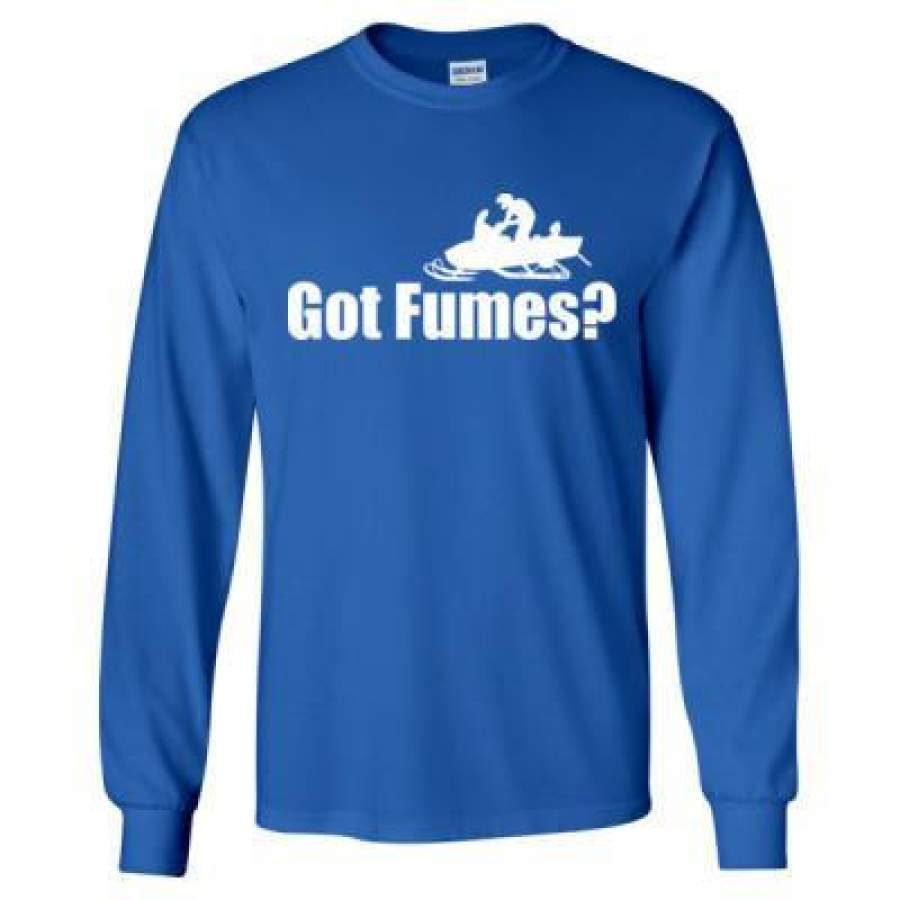 AGR Got Fumes Snowmobile – Long Sleeve T-Shirt