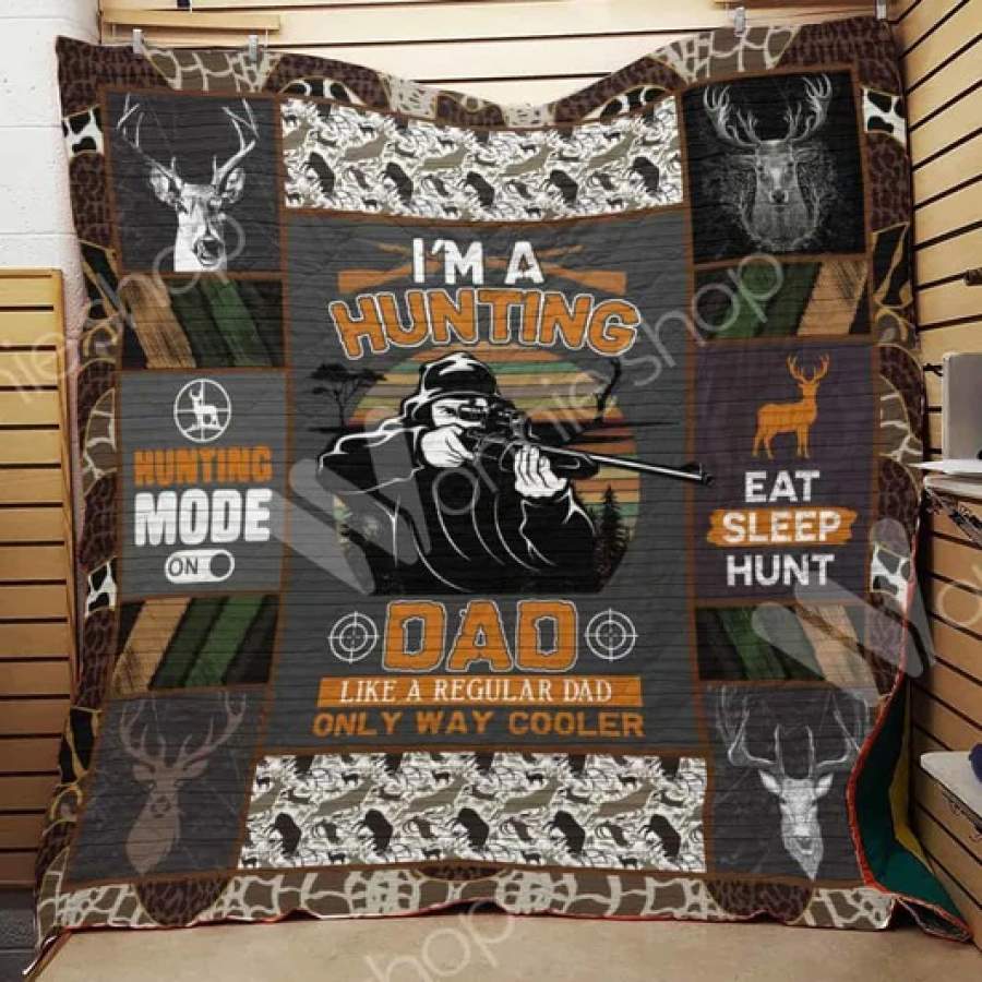 Wozoro Quilt Blanket Hunting A Hunting Dad Twin Queen King Size