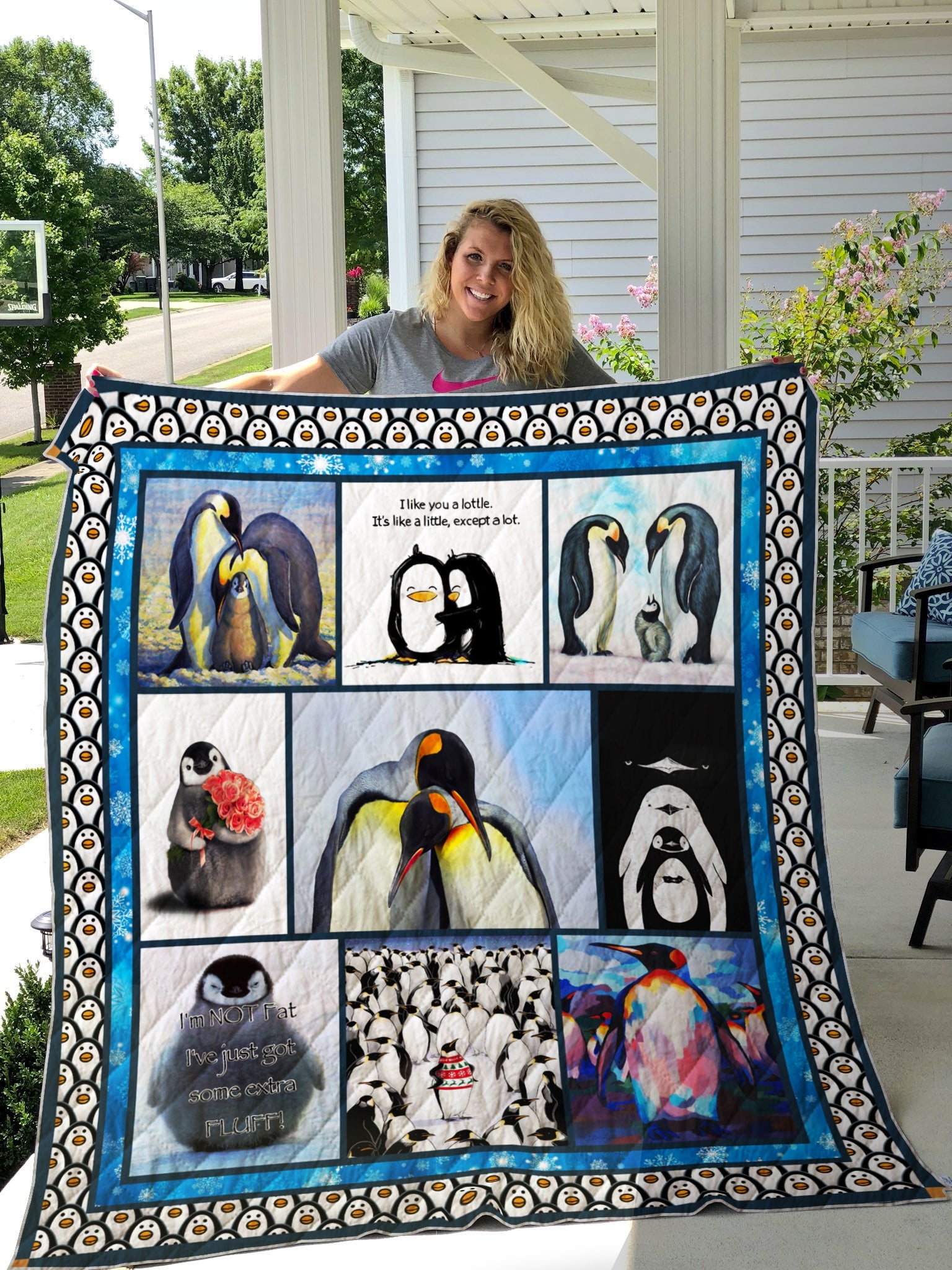 Penguin I Like You A Lottle It’S Like A Little Except A Lot Quilt Blanket Great Customized Blanket Gifts For Birthday Christmas Thanksgiving
 
190+ Customer Reviews