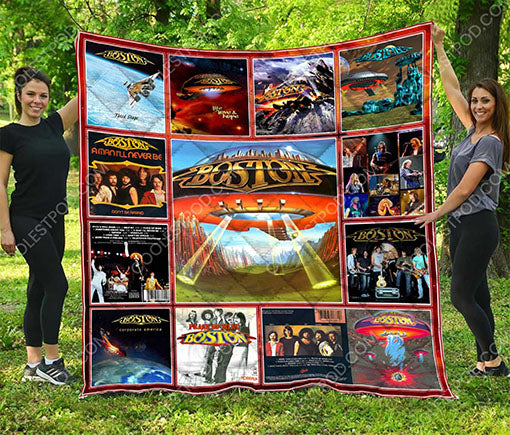 Boston Band Quilt Blanket