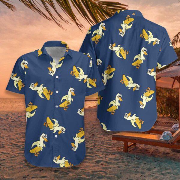 Banana Duck Hawaiian Shirt | Unisex | Adult | Hw7543