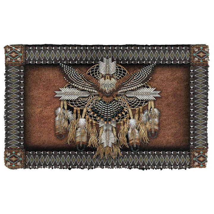 Waybackapparel Native American 3D Doormat