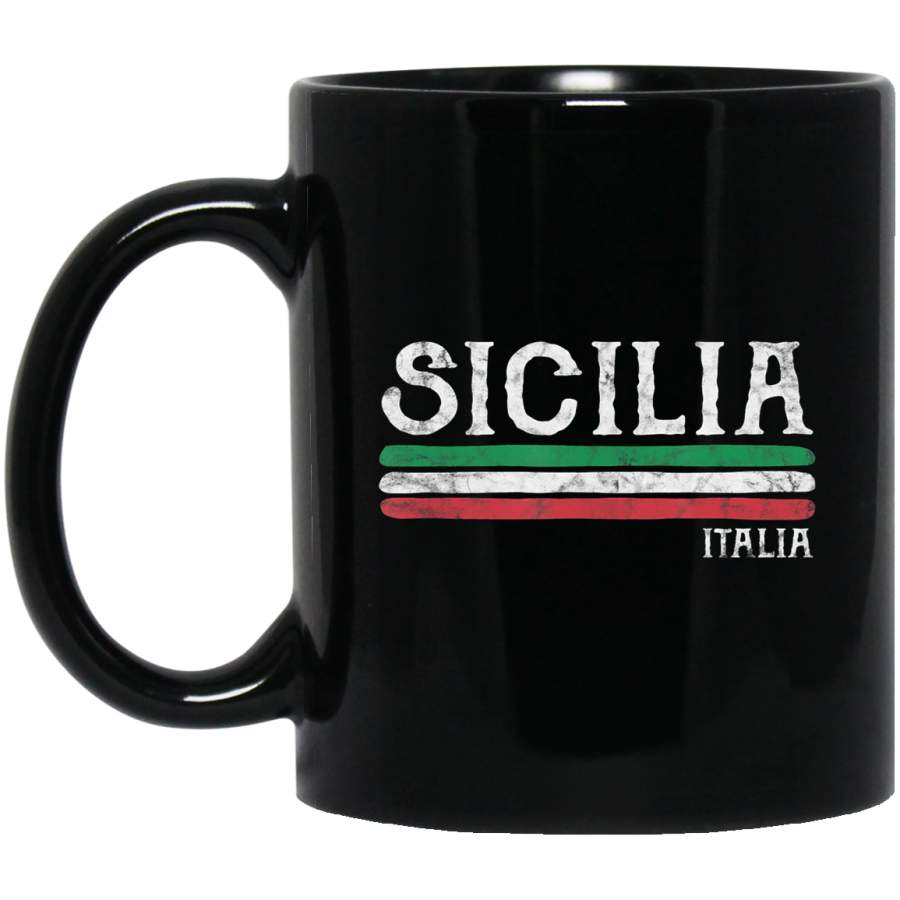 Vintage Sicilia Italy Italia Souvenir Italian Sicily_2631 Coffee Mug