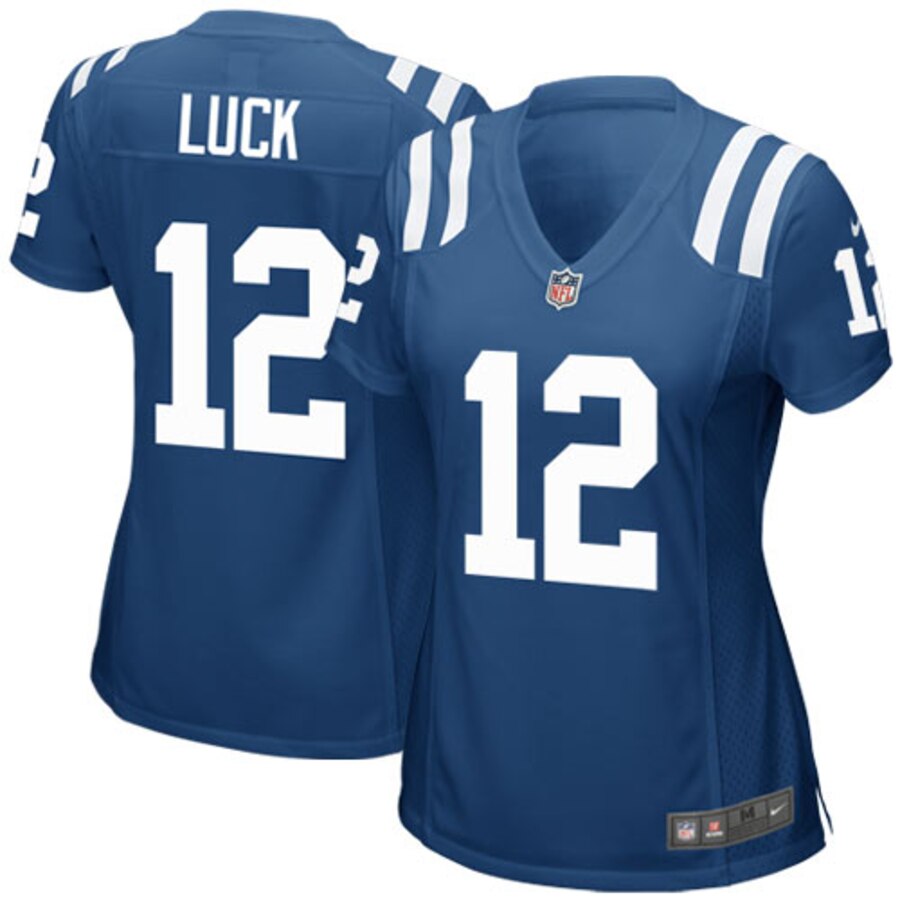 Andrew Luck Indianapolis Colts Nike Womens Game Jersey – Royal