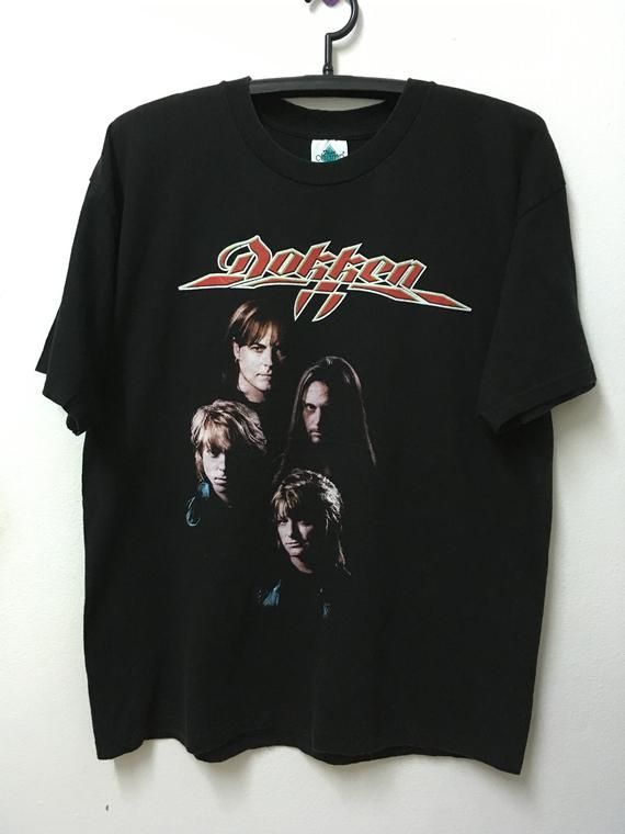 Vintage90S Dokken Metal Heavy Metal Shirt 23 5 Shirt