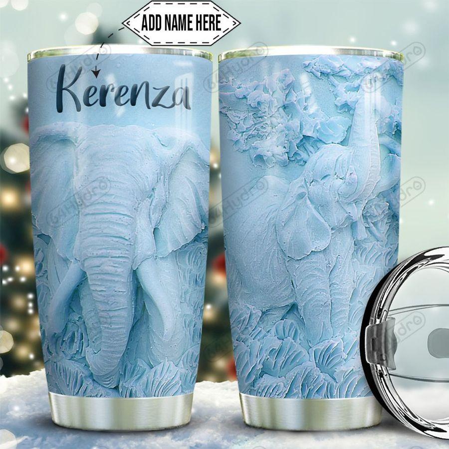 Higozy™ Elephant Personalized Stainless Steel Tumbler – LV879