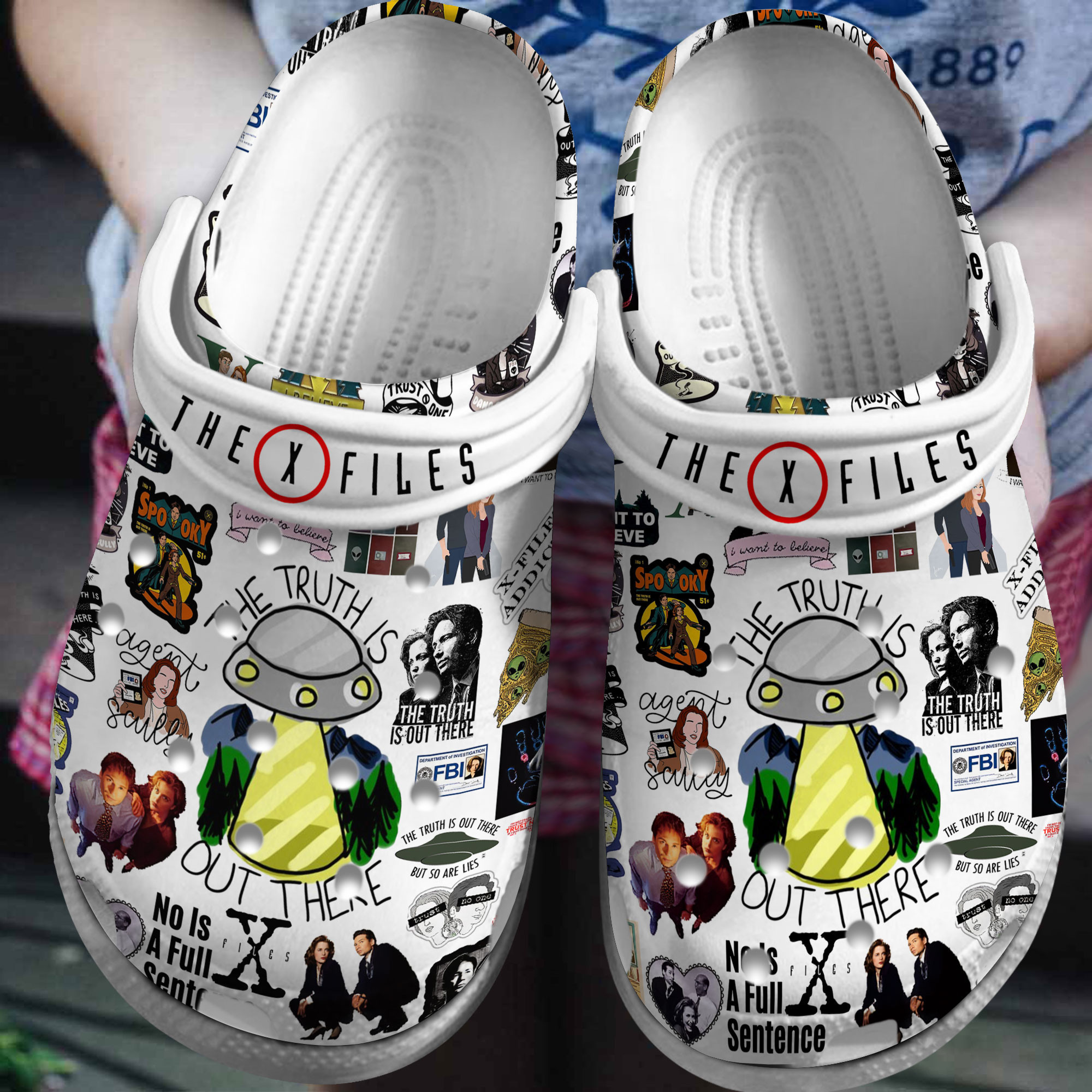 The X Files Tv Series Crocss Clogs For Men Women And Kid Vni4Wuka