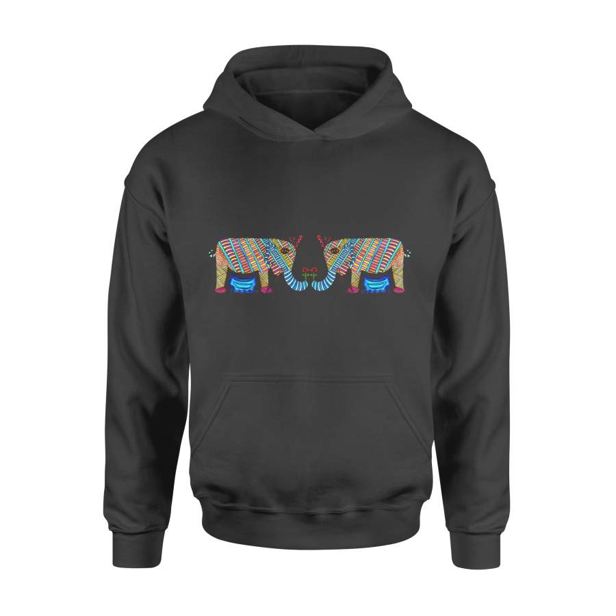 Animal gift idea Kids Elephan Love – Standard Hoodie