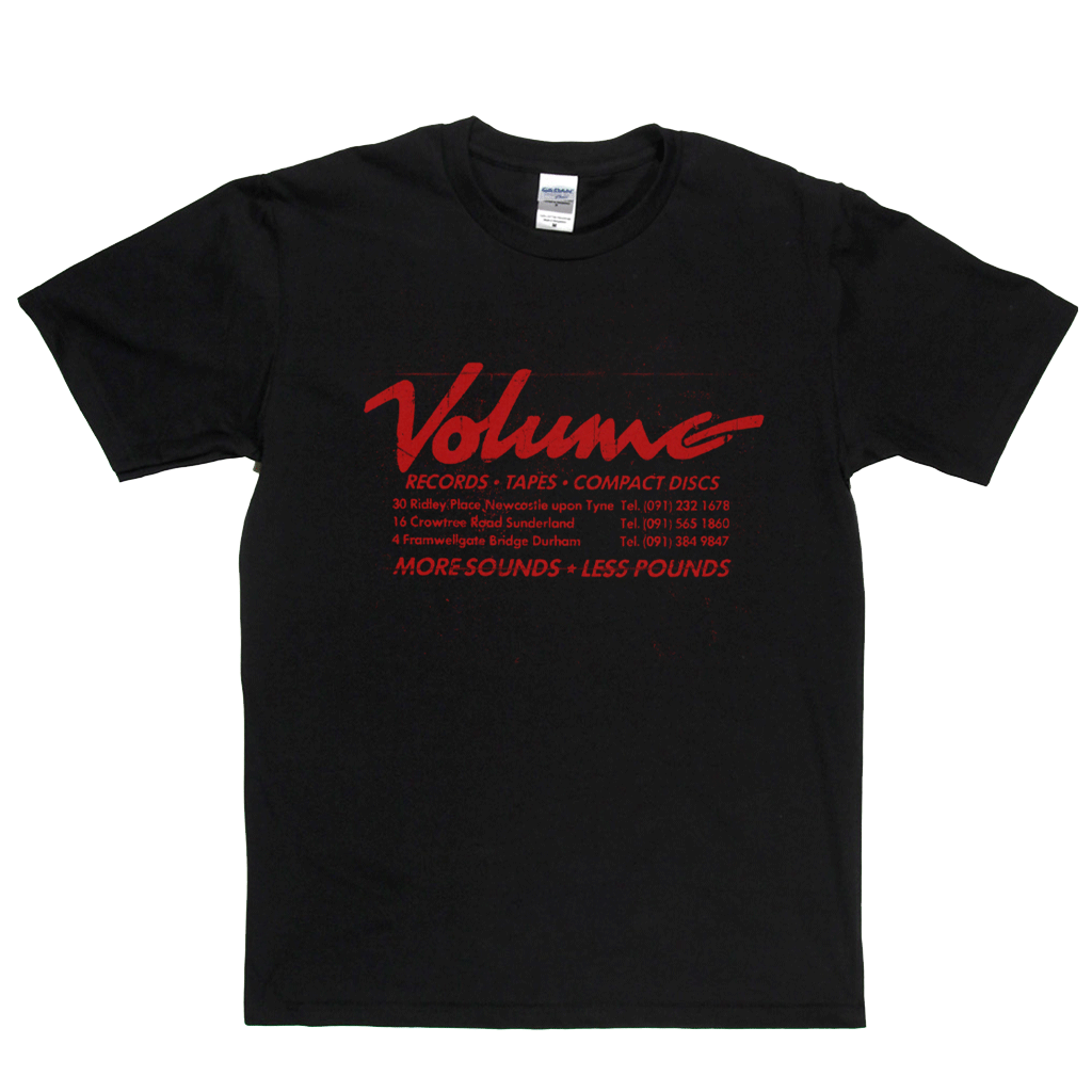 Volume Records Tapes Compact Discs T-Shirt