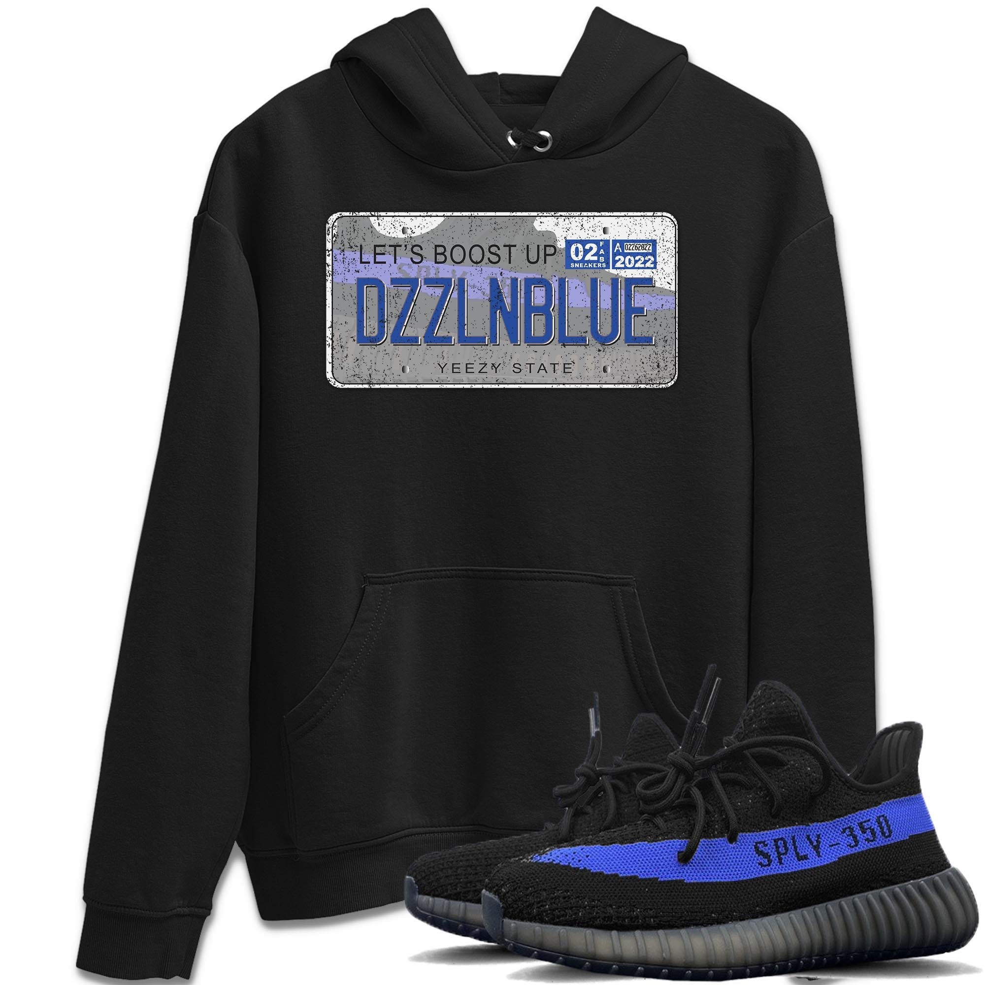 Yeezy Plate Hoodie – Yeezy 350 V2 Dazzling Blue