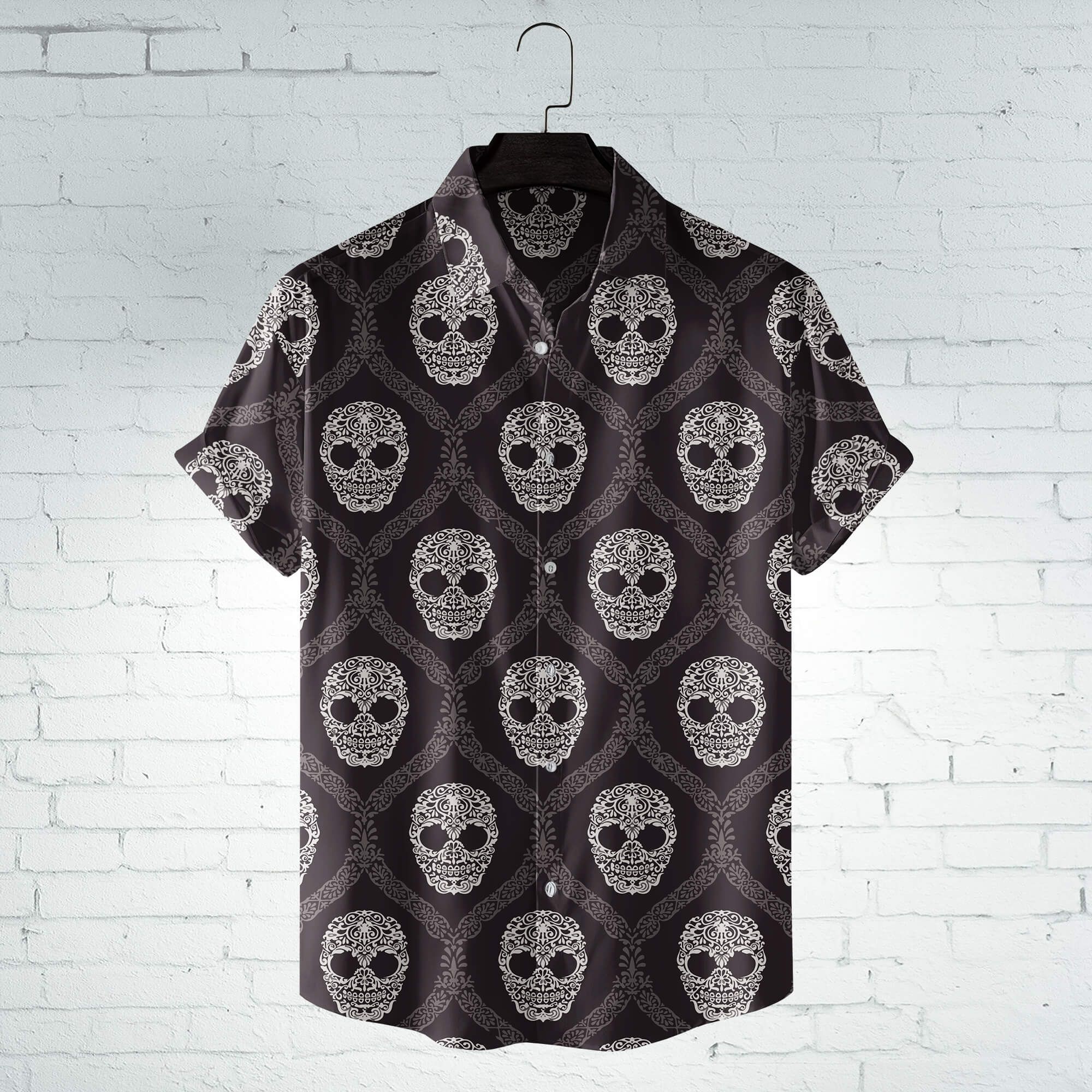 Sugar Skull Hawaii Shirt Ha46241