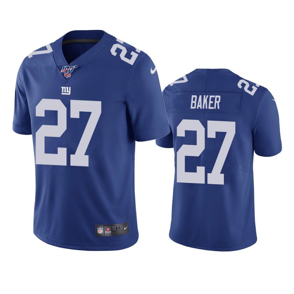 New York Giants Deandre Baker Limited Jersey Royal 100Th Season