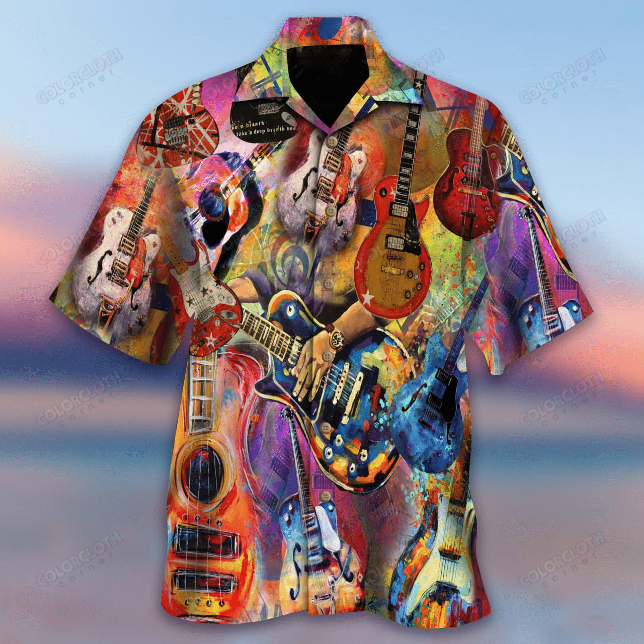 Melodies Of Time Guitars Hawaii Shirt Re Ha76560