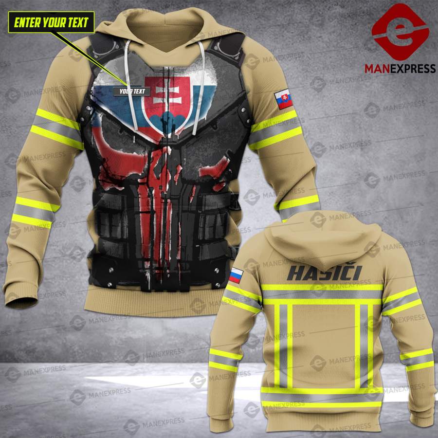 VH CUSTOMIZE SLOVAK SLOVAKIA FIREFIGHTER 0804 – 3D ALL OVER PRINT