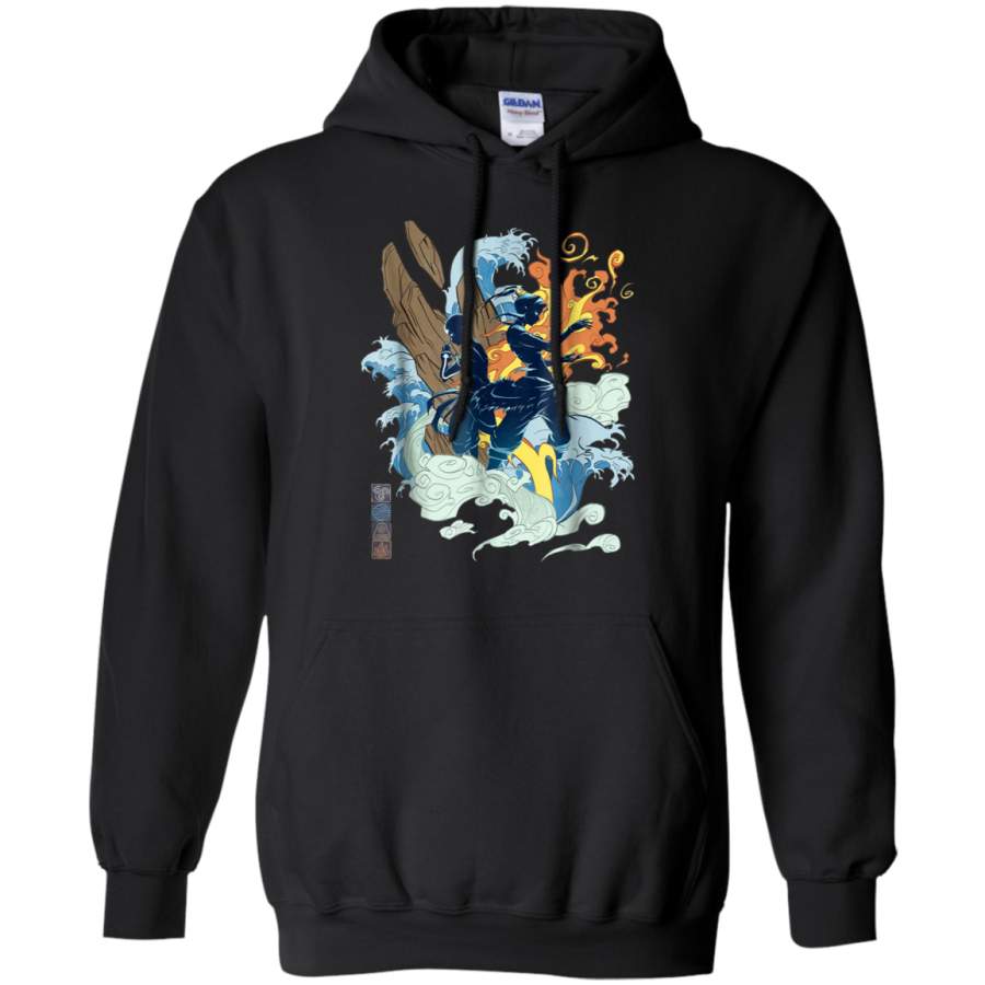 AGR Avatar The Last Airbender Aang And Korra Shirt hoodie