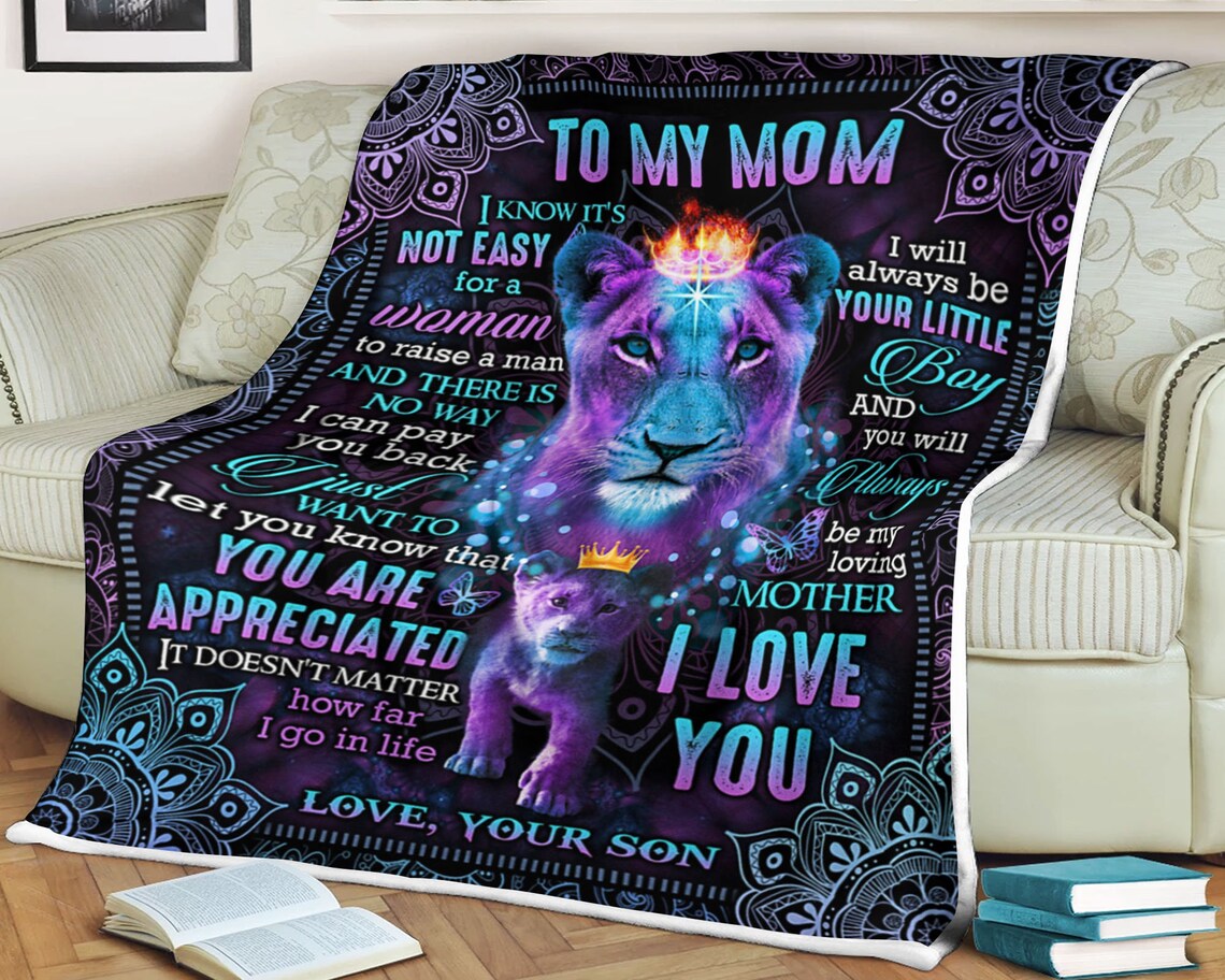 To My Mother Just Want To Let You Know That You Are Appreciated Fleece Blanket Gift For Family,Birthday,Parents,Mother,Mom Gift Home Decor Bedding Couch Sofa Soft And Comfy