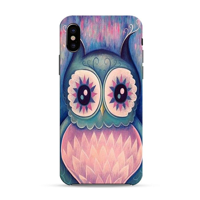 Vintage Owl iPhone XS 3D Case