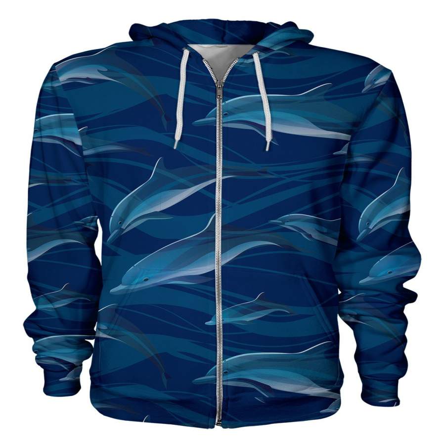 DOLPHIN Women’s Zip Hoodie