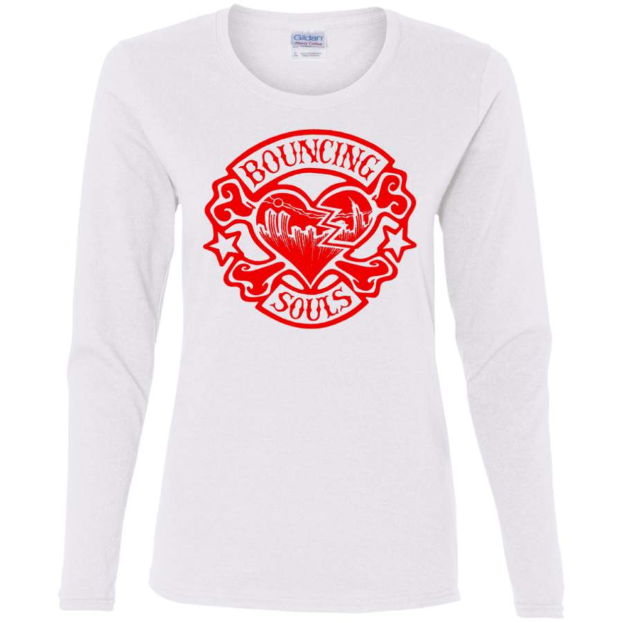 AGR Bouncing Souls Ladies’ Cotton LS T-Shirt