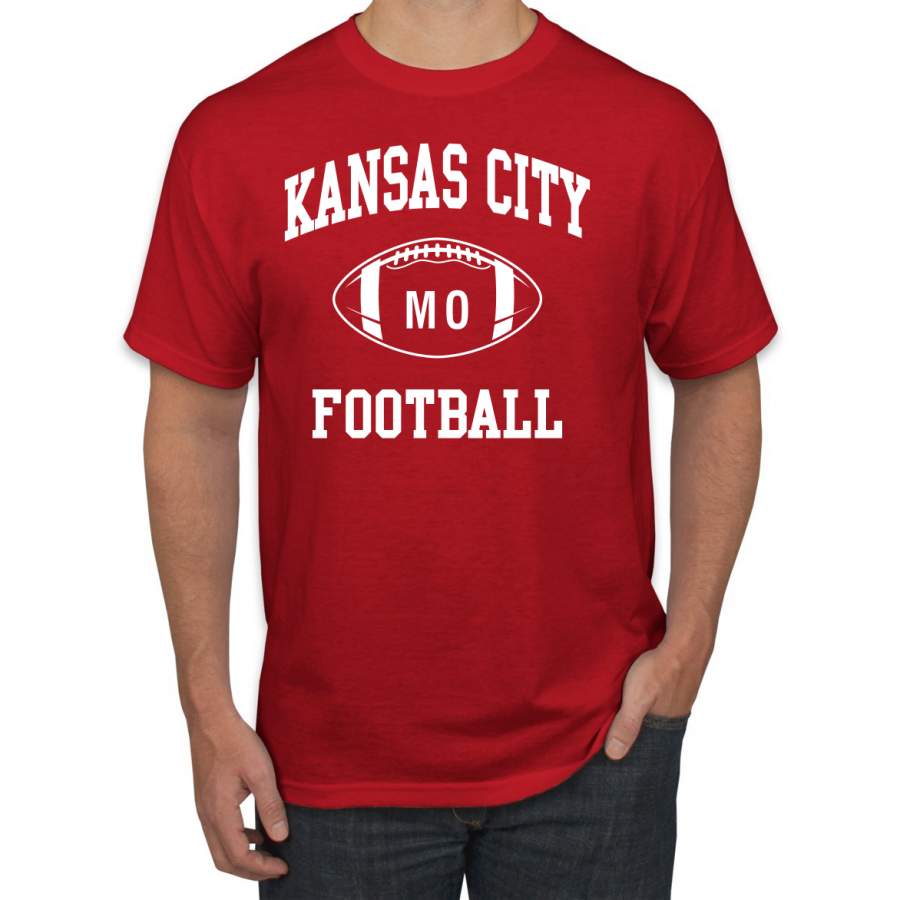 Wild Bobby American Football Kansas City Hometown Pride Sports Graphic T-Shirt