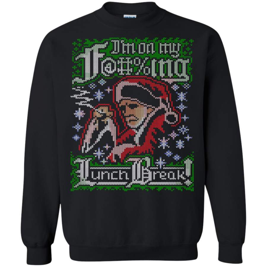 Bad Santa Ugly sweater Crewneck Sweatshirt