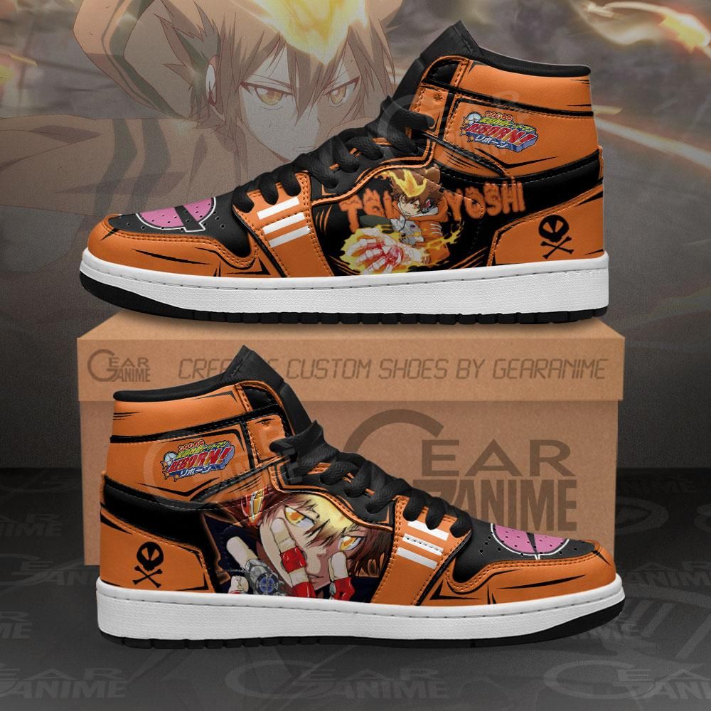 Sawada Tsunayoshi Reborn Custom Anime Mn11 Air Jordan Shoes Sport Sneakers