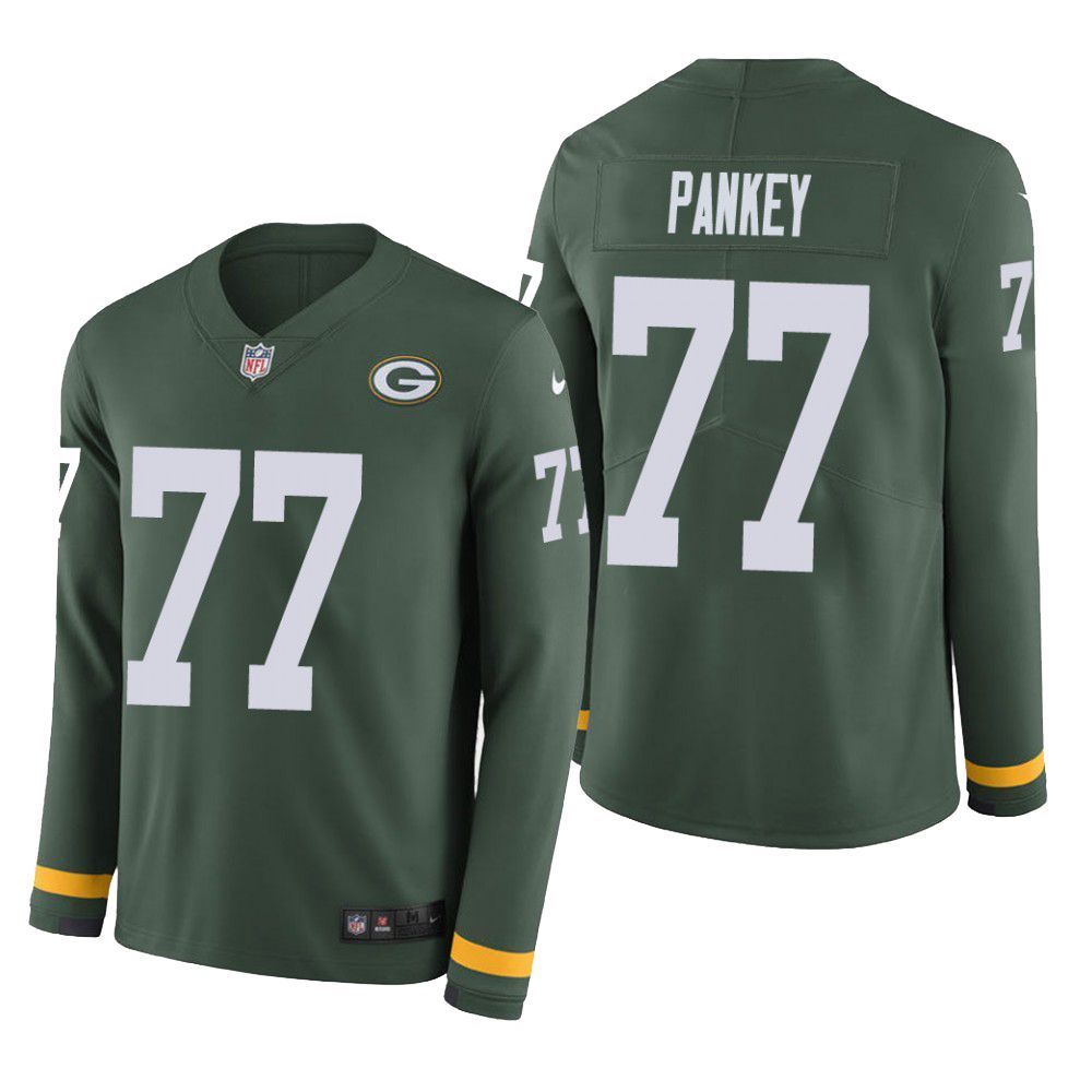 Green Bay Packers Adam Pankey Therma Long Sleeve Mens Jersey Green