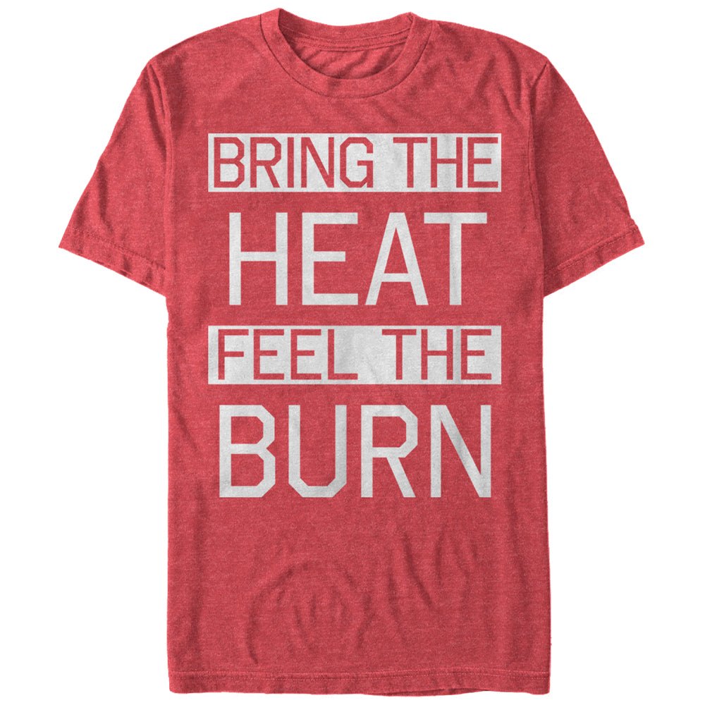 Chin Up Women’S Bring Heat Feel Burn  Boyfriend Tee