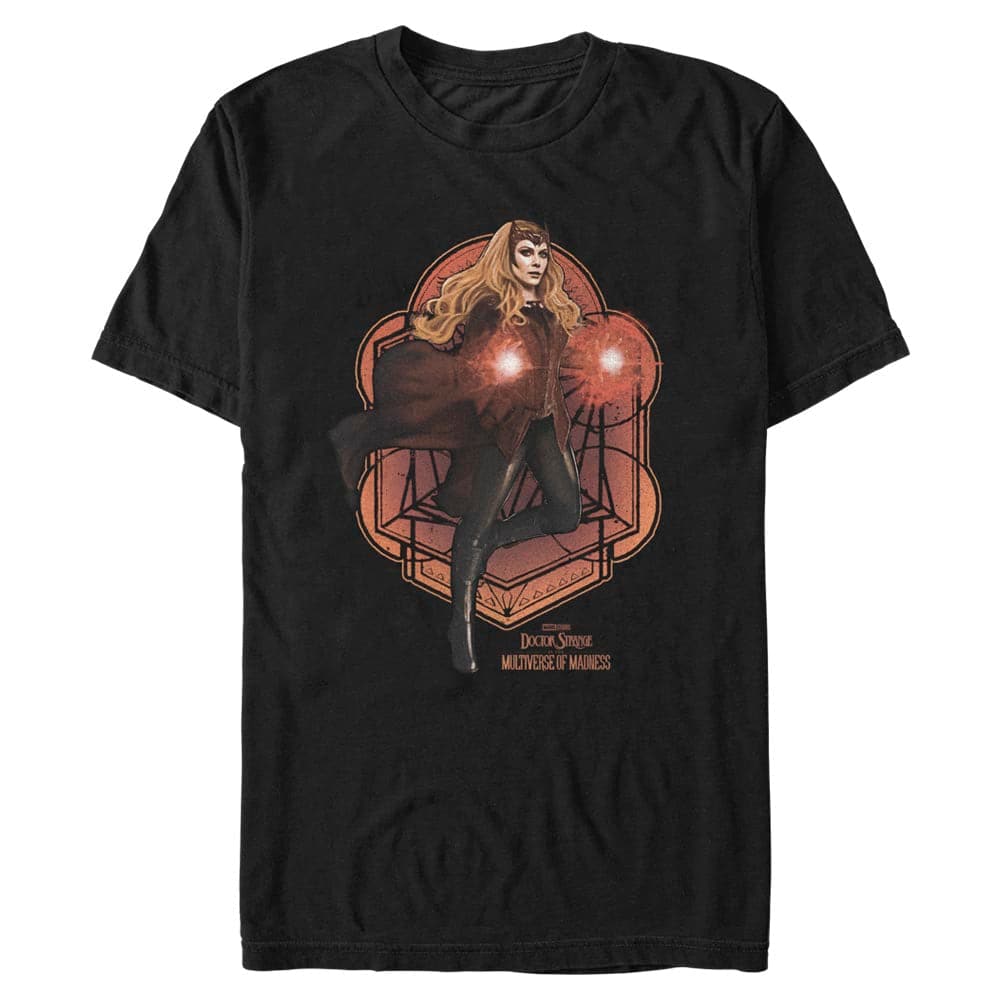 Wanda Mandala – Doctor Strange In The Multiverse Of Madness Black T-Shirt