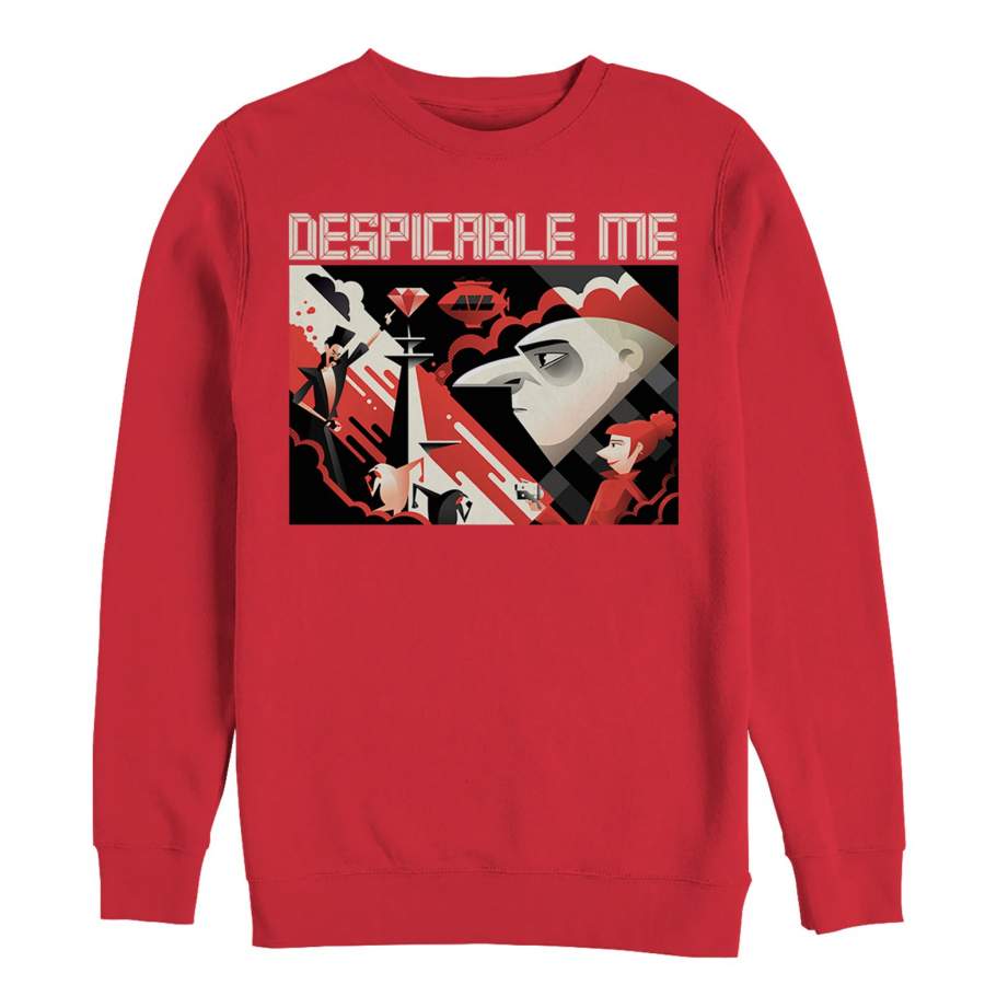 Despicable Me 3 Men’s Modern Gru Scene  Sweatshirt