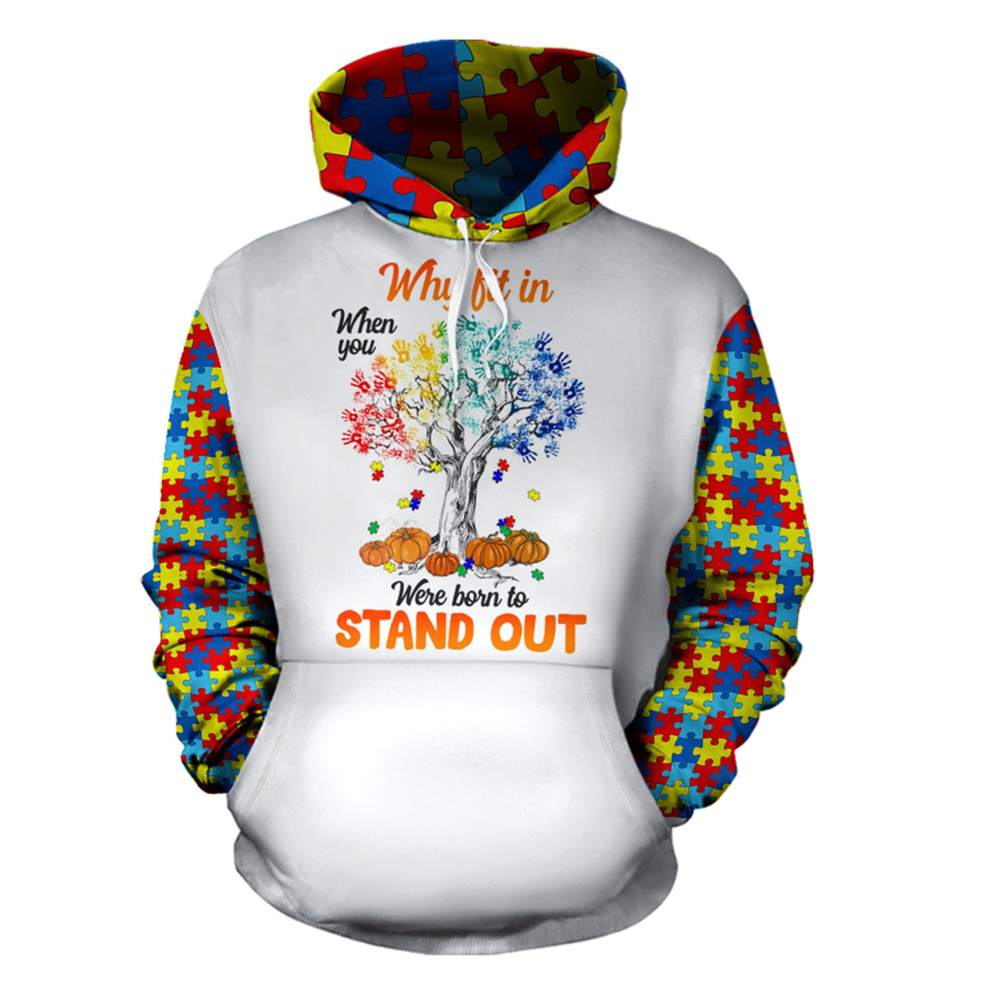 ‘When you were born to stand out’ Hoodie