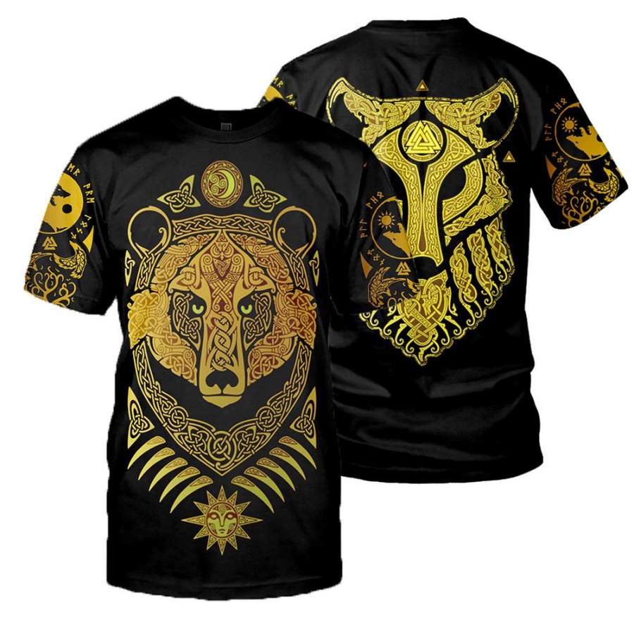 Viking Tattoo 3D All Over Printed Shirts For Men And Women 22