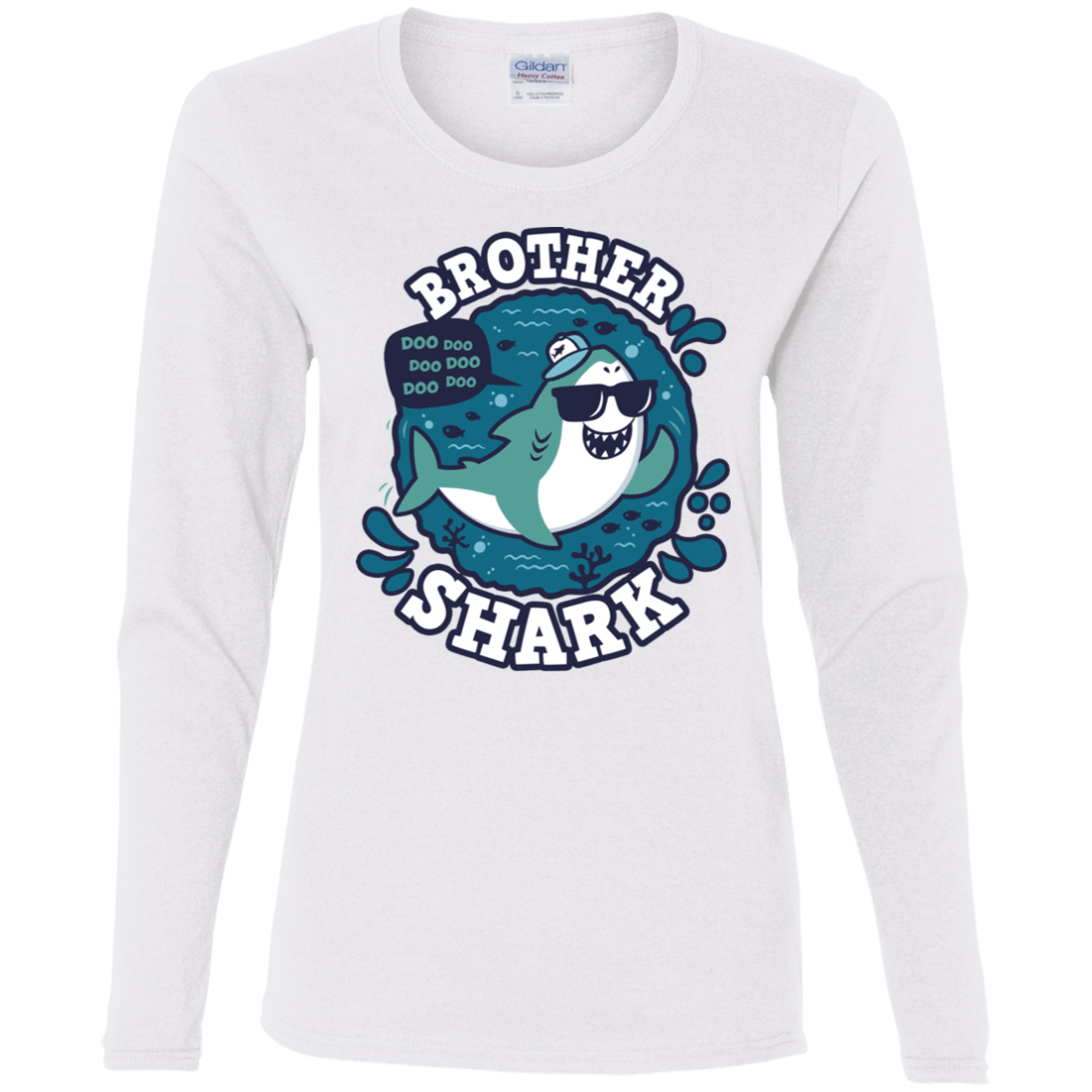 Shark Family Trazo – Brother Women’S Long Sleeve T-Shirt