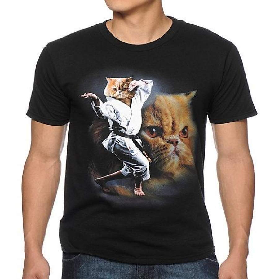 A-Lab Karate Cat T-Shirt …