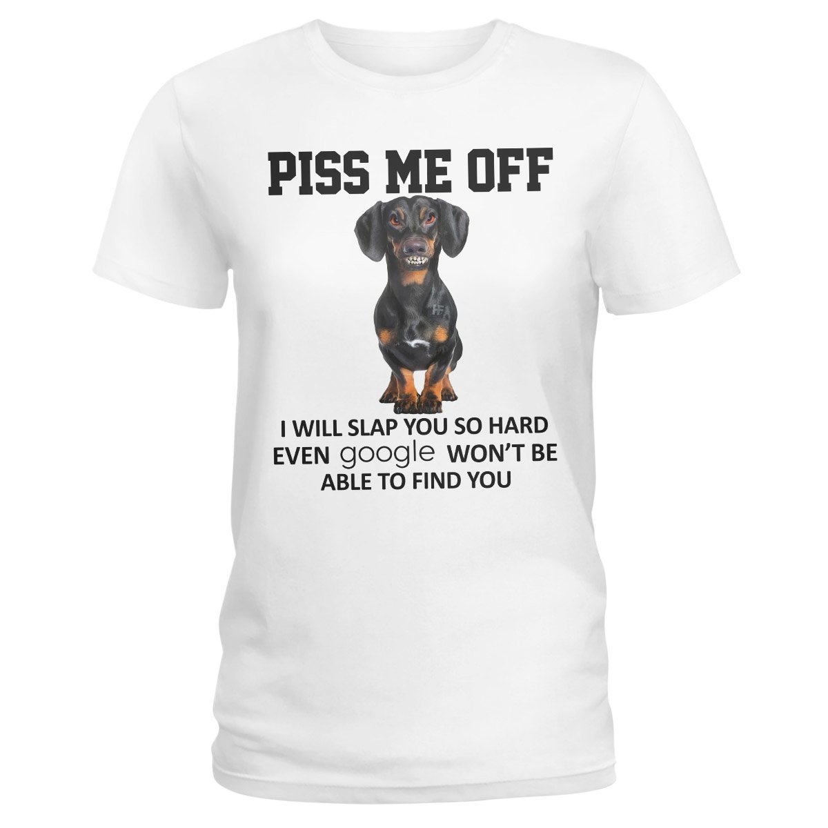 Dachshund Lovers Shirt 08 Ez01 1009 Ladies T-Shirt