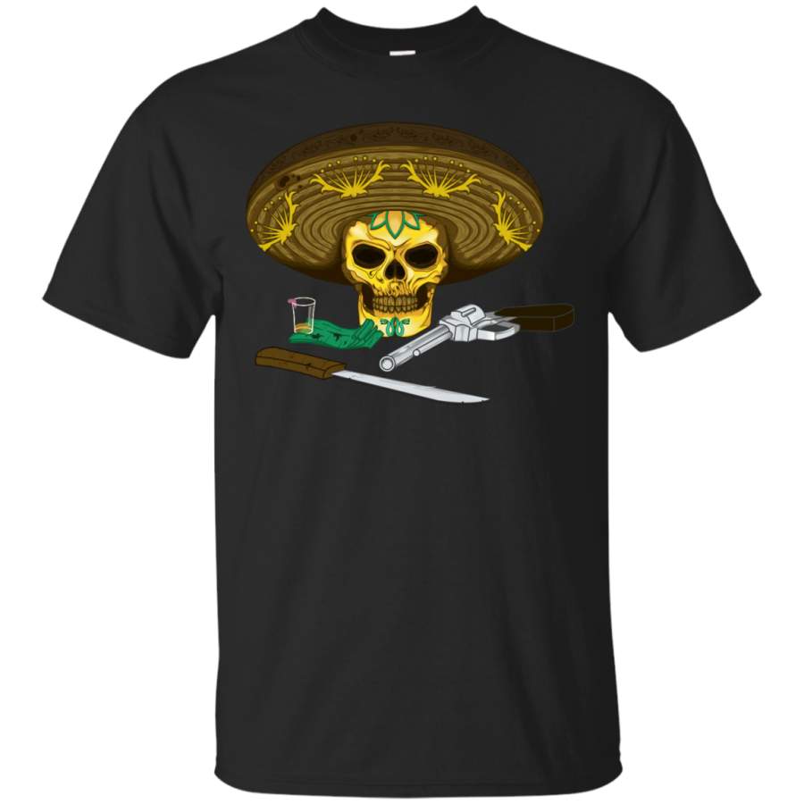 AZTEC – Mexican skull T Shirt & Hoodie