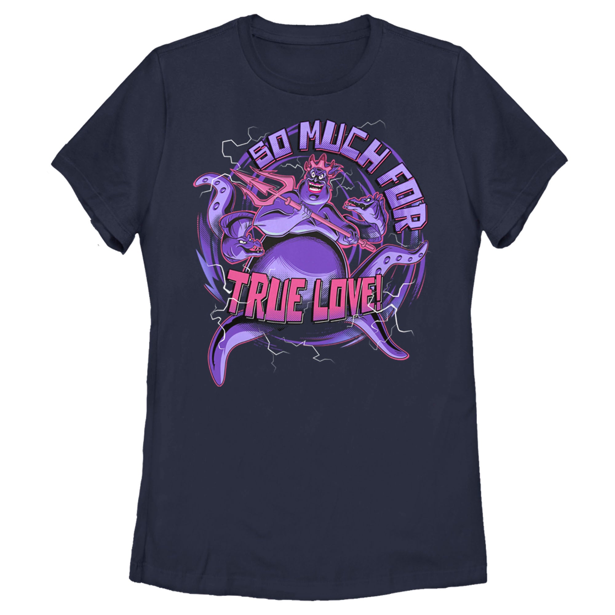 Women’S The Little Mermaid Ursula Trident So Much For True Love T-Shirt