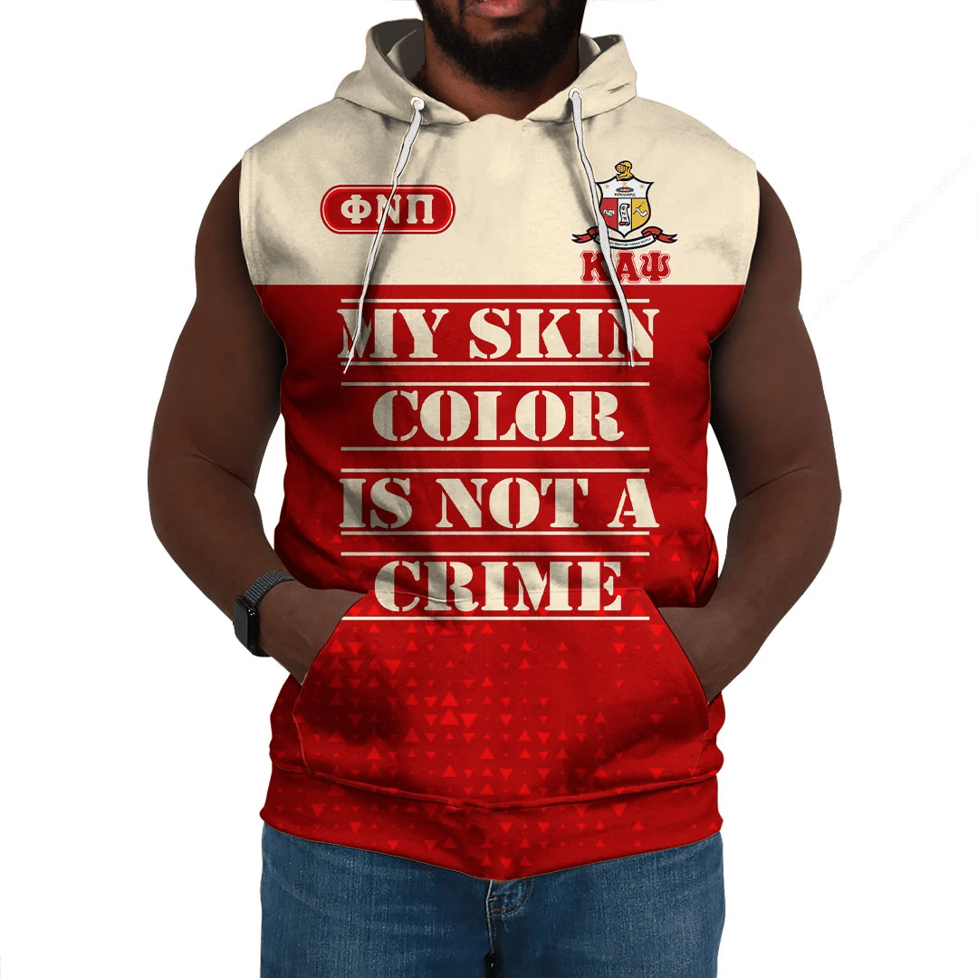 Wonderprint Hoodie Kappa Alpha Psi Sleeveless Hoodie Lt10