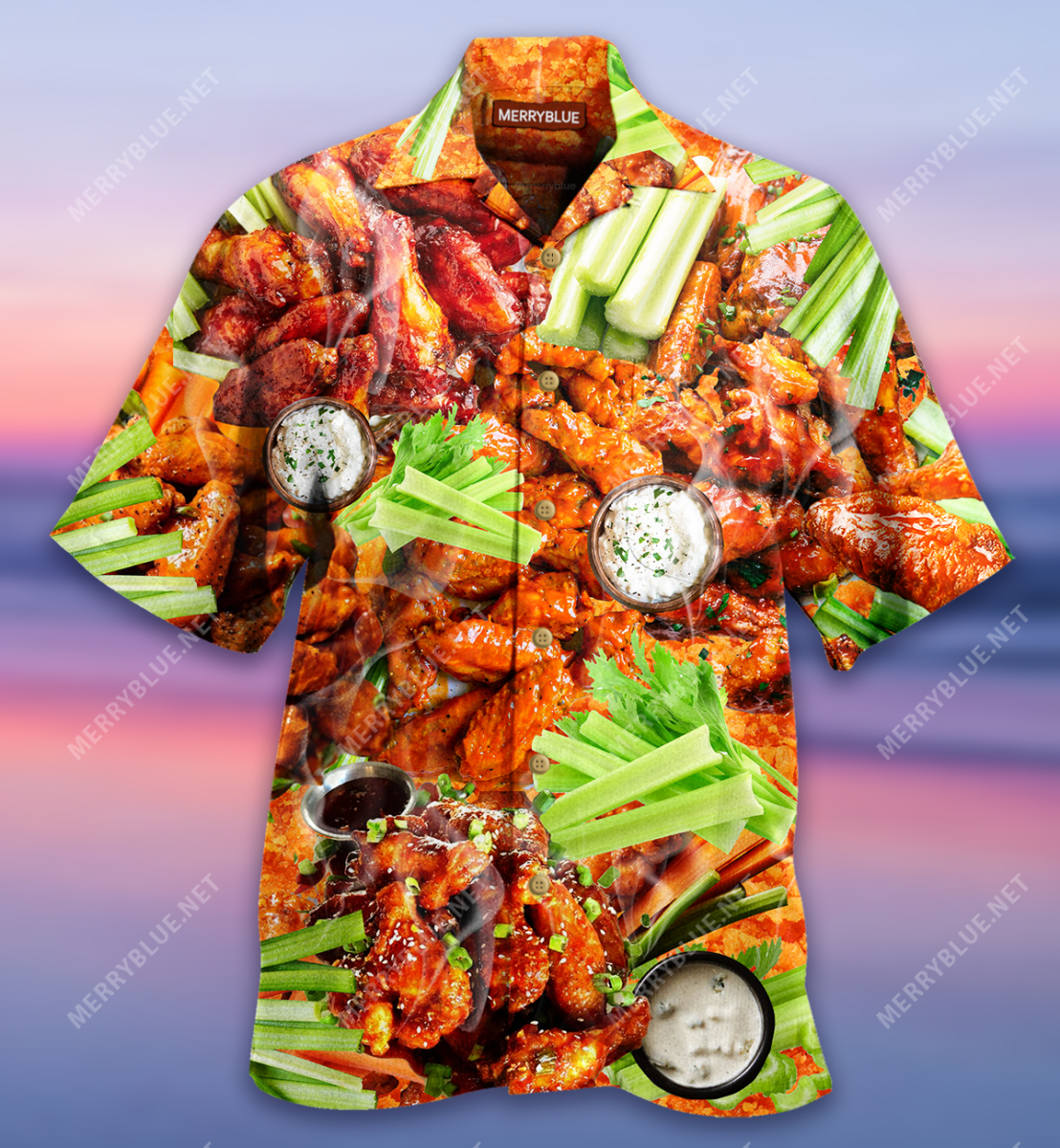 Ain’T Nothing, Chicken Wing Unisex Hawaiian Shirt