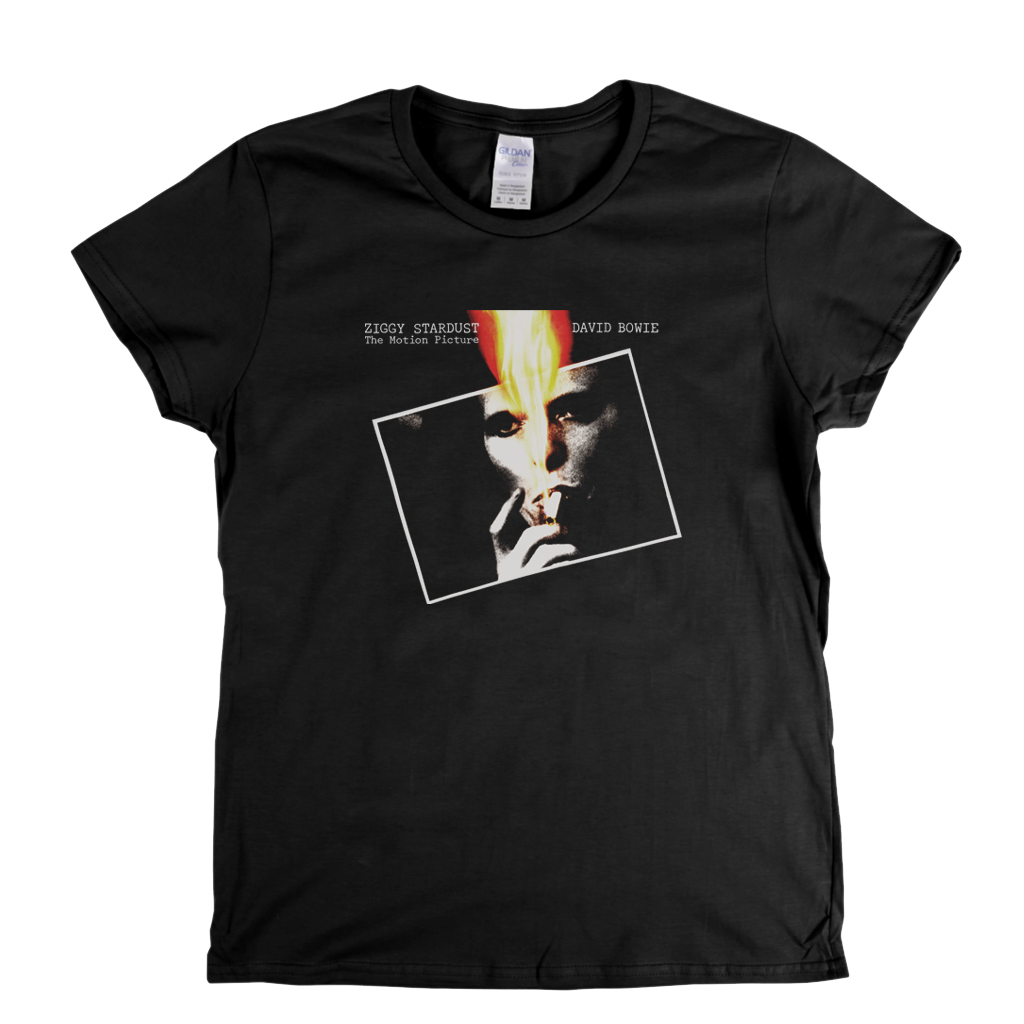 David Bowie Ziggy Stardust The Motion Picture Womens T-Shirt