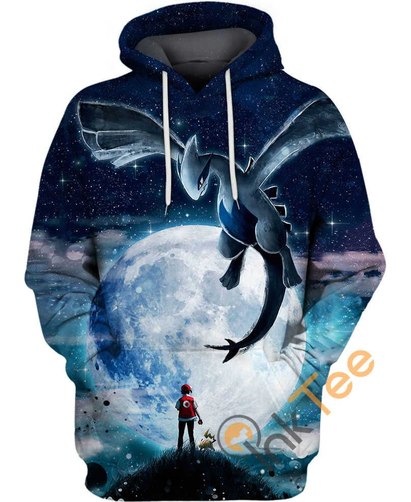 Legend Lugia Pokemon Hoodie 3D