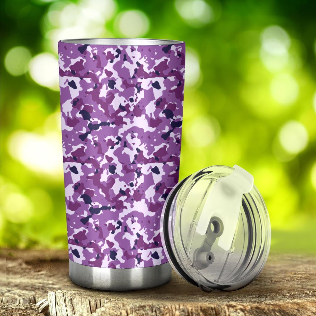 Tumbler Camouflage Purple